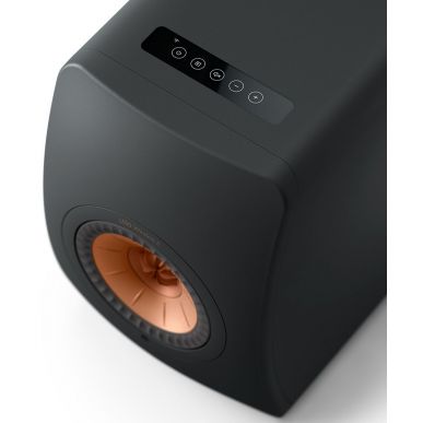 Беспроводная hi-fi акустика KEF LS50 Wireless II Carbon Black EU (SP4025BA)